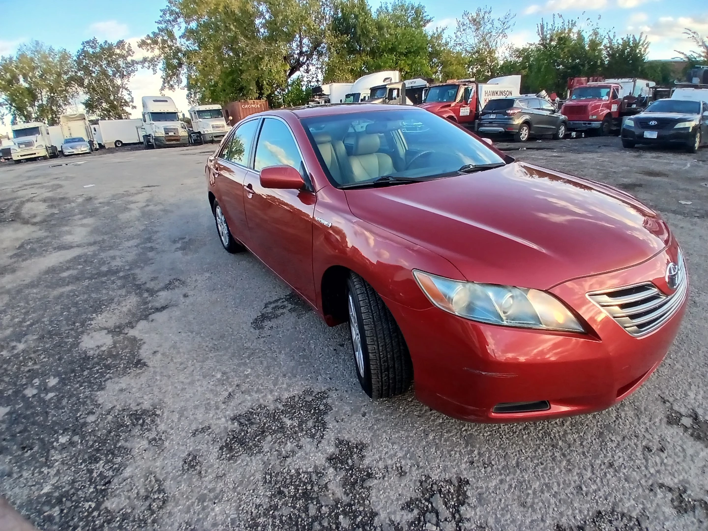 Red Toyota Camry Sedan - photo 4