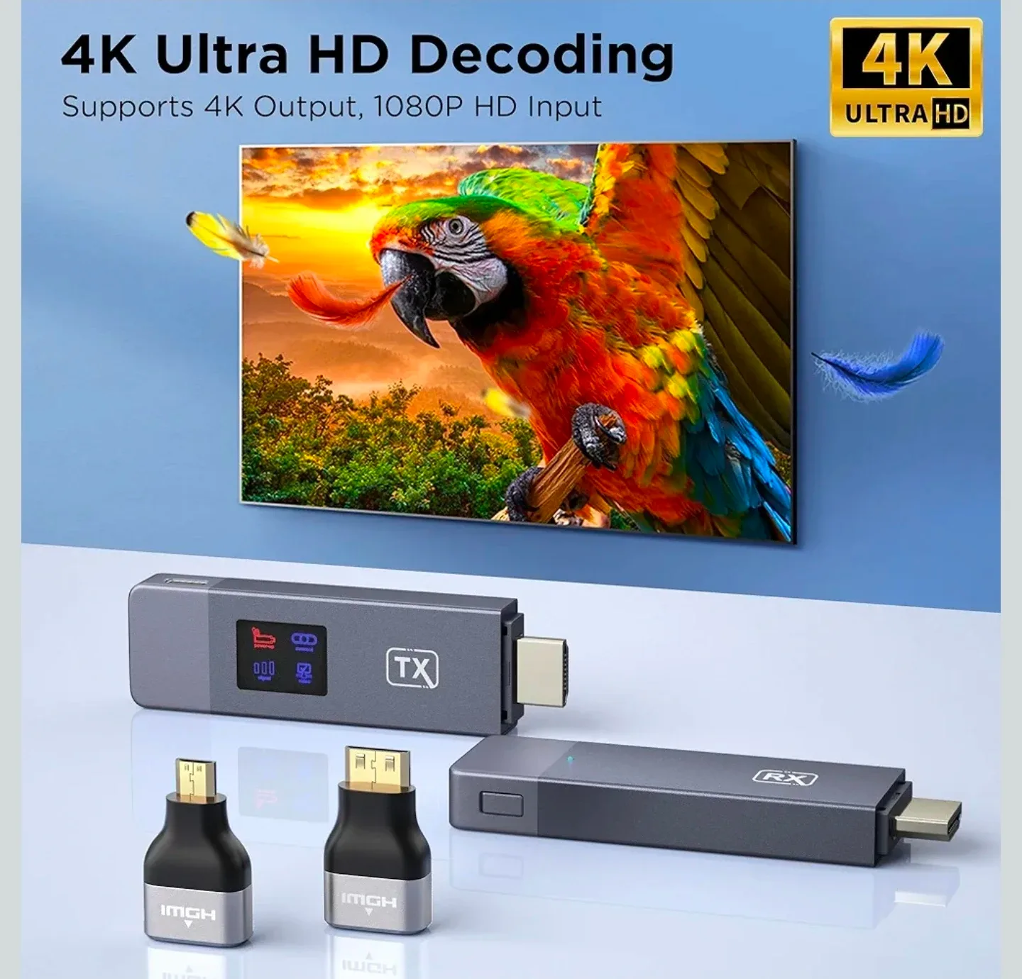 Wireless HDMI Transmitter image indicator(6)