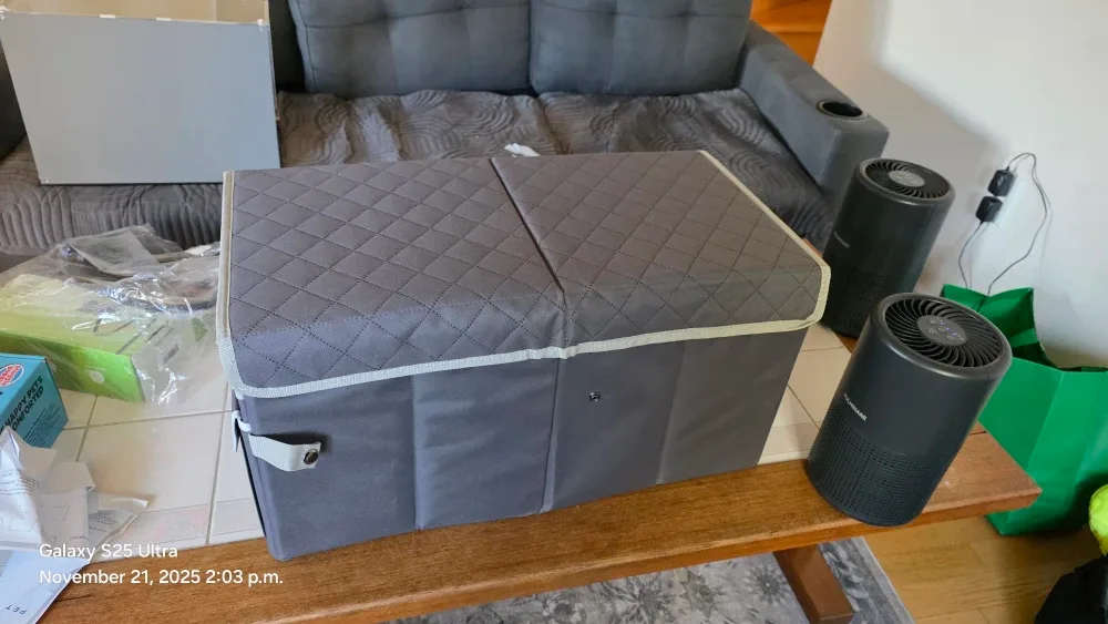 PETSFIT Collapsible Car Organizer - Grey image indicator(2)