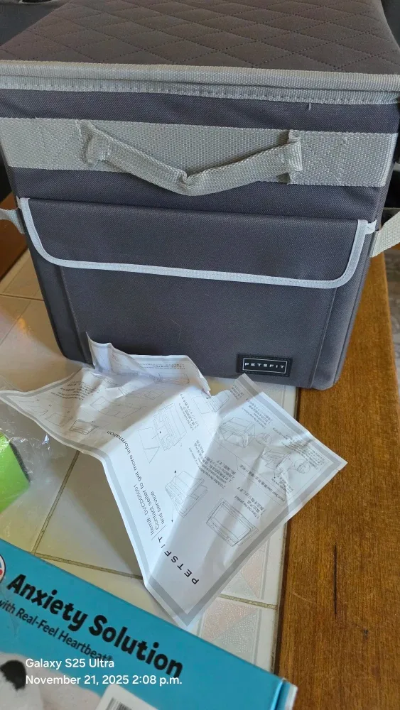 PETSFIT Collapsible Car Organizer - Grey image indicator(9)