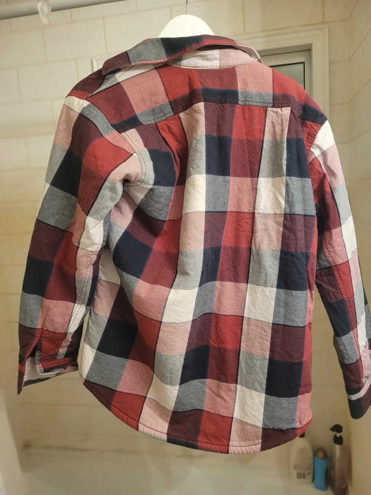 Eddie Bauer Flannel Shirt Jacket - Size M - photo 5