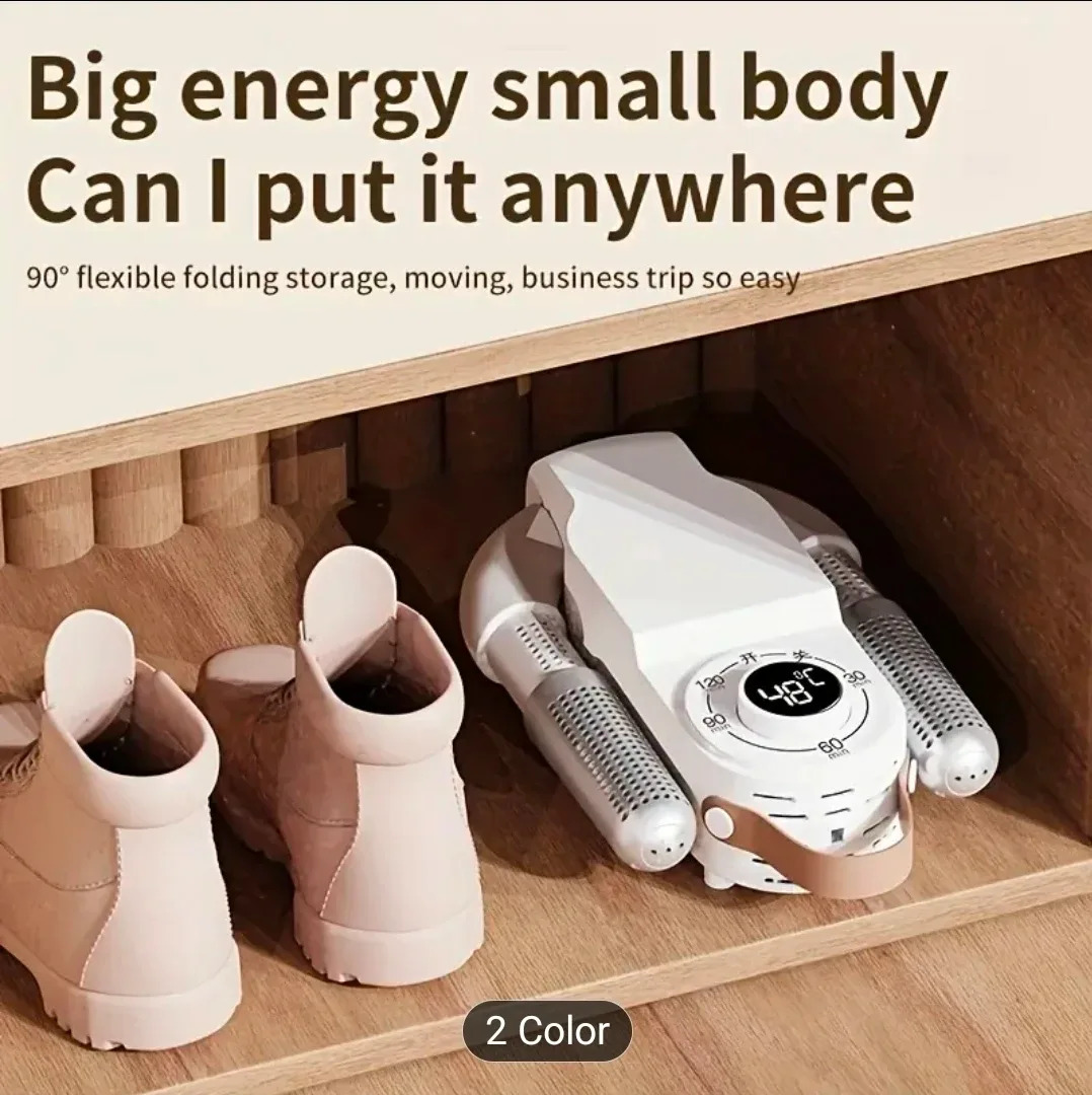 Portable Shoe Dryer with Timer Function image indicator(4)