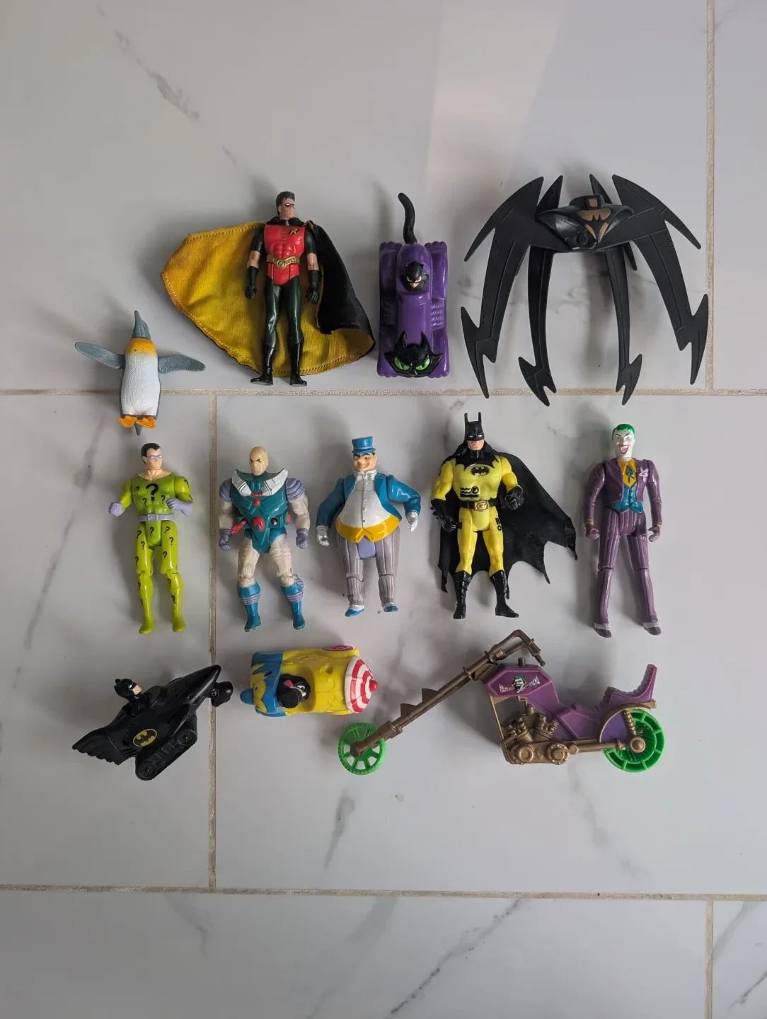 Vintage Batman Action Figures & Vehicles