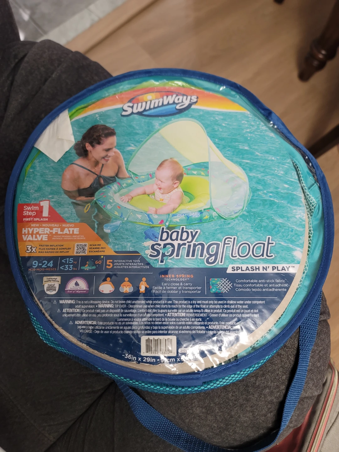 SwimWays Baby Spring Float - Splash N' Play