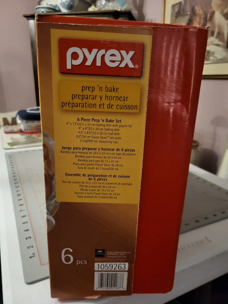 Pyrex Prep 'n Bake 6-Piece Set image indicator(2)