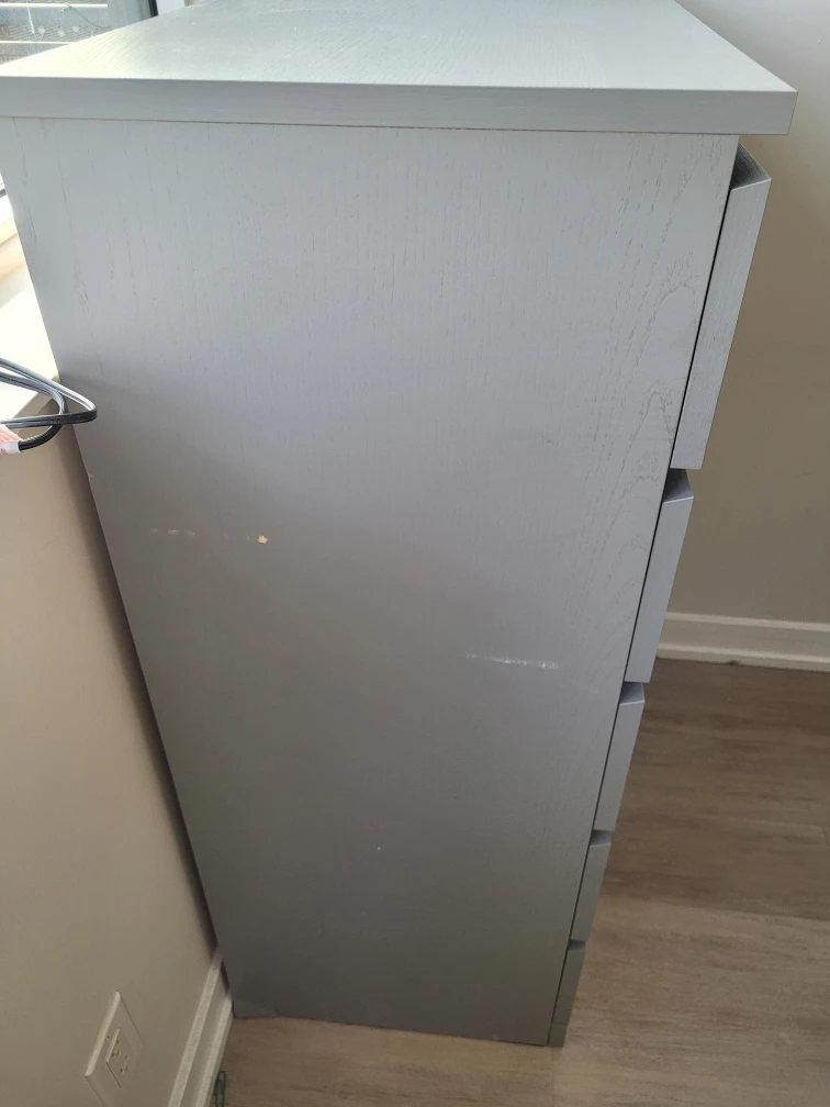 Grey 6-Drawer Dresser - photo 2