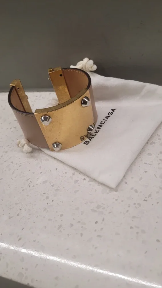 Authentic Balenciaga cuff image indicator(9)