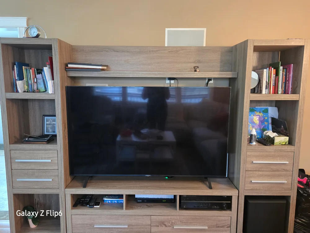 Entertainment Unit with Shelves image indicator(2)