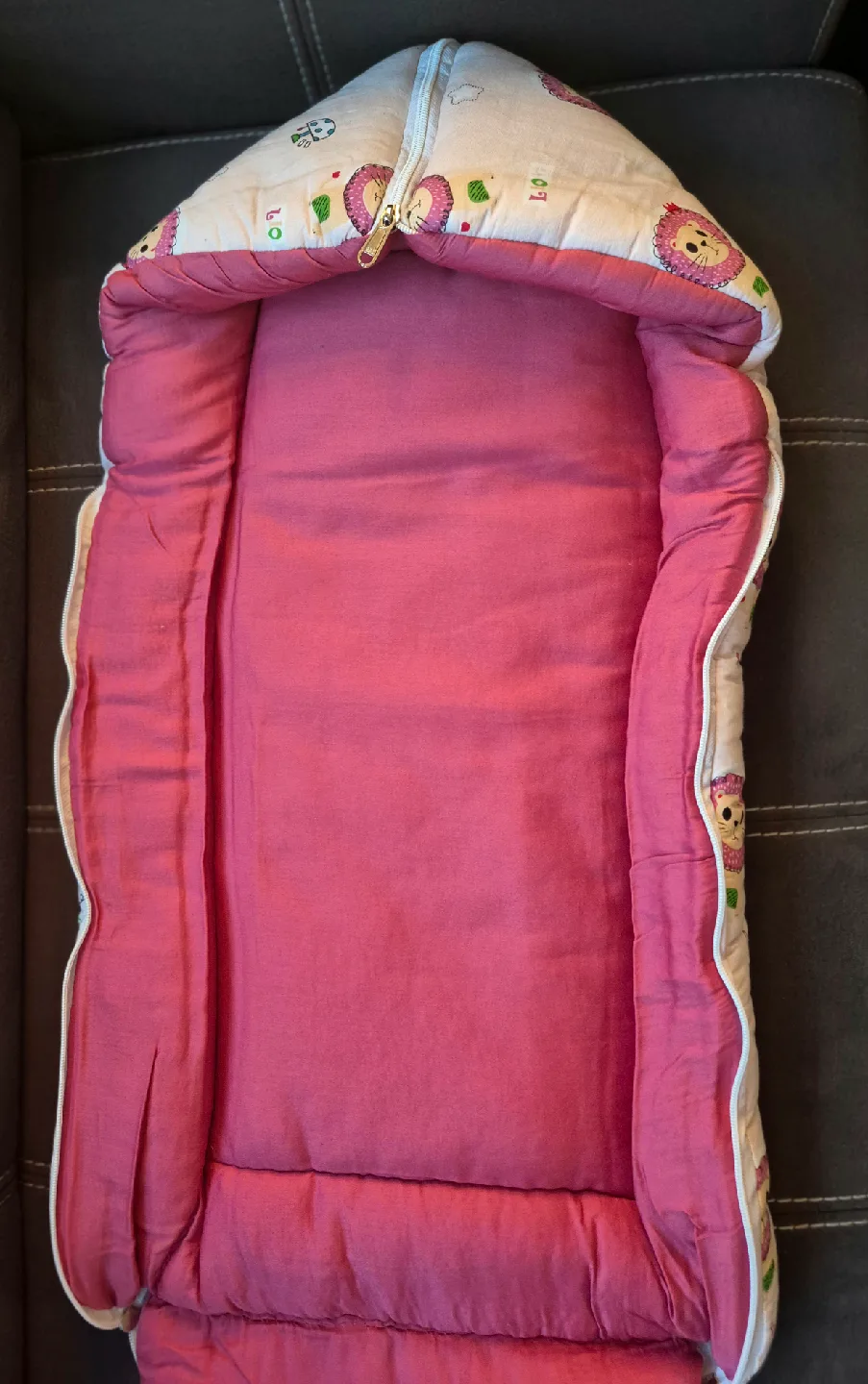 🥕 Baby Carry Nest / Sleeping Bag | with zip lock & cute design image indicator(2)