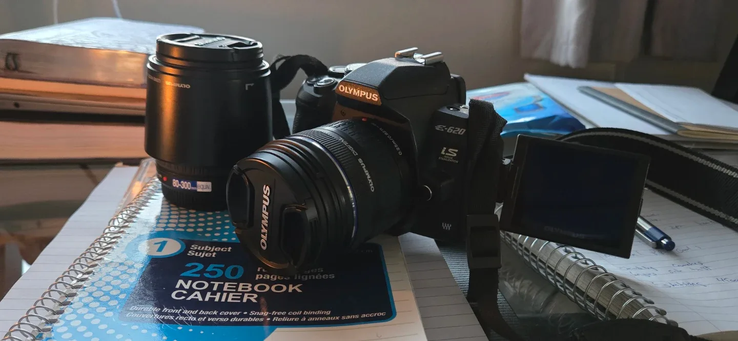 Olympus E-620 DSLR Camera with Lenses image indicator(3)