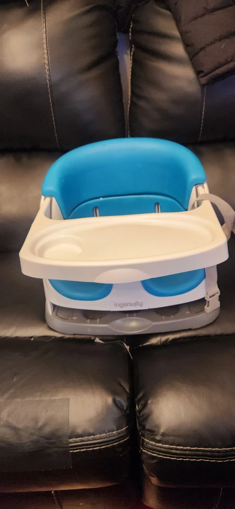 Ingenuity Baby Base 2-in-1 Booster Seat - Blue