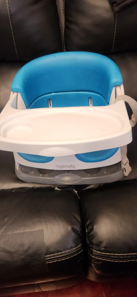 Ingenuity Baby Base 2-in-1 Booster Seat - Blue - photo 4