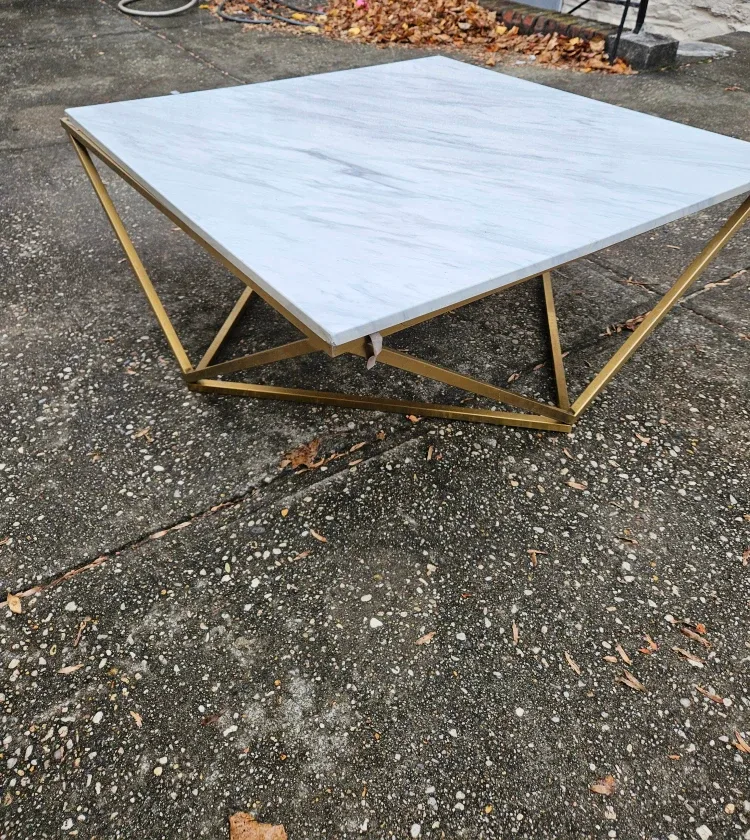 Beautiful marbletop coffee table image indicator(6)