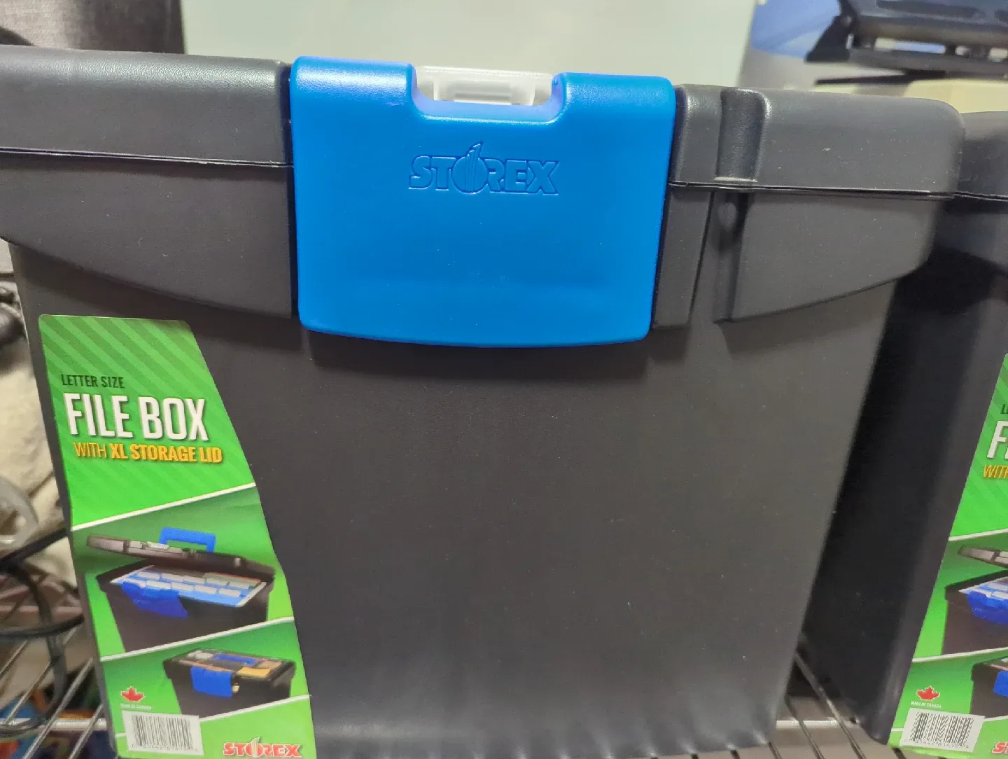 Storex Letter Size File Box with XL Storage Lid thumbnail