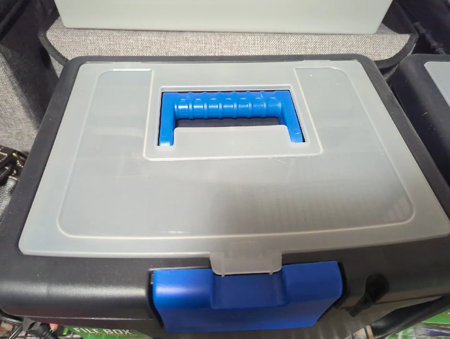 Storex Letter Size File Box with XL Storage Lid image indicator(2)