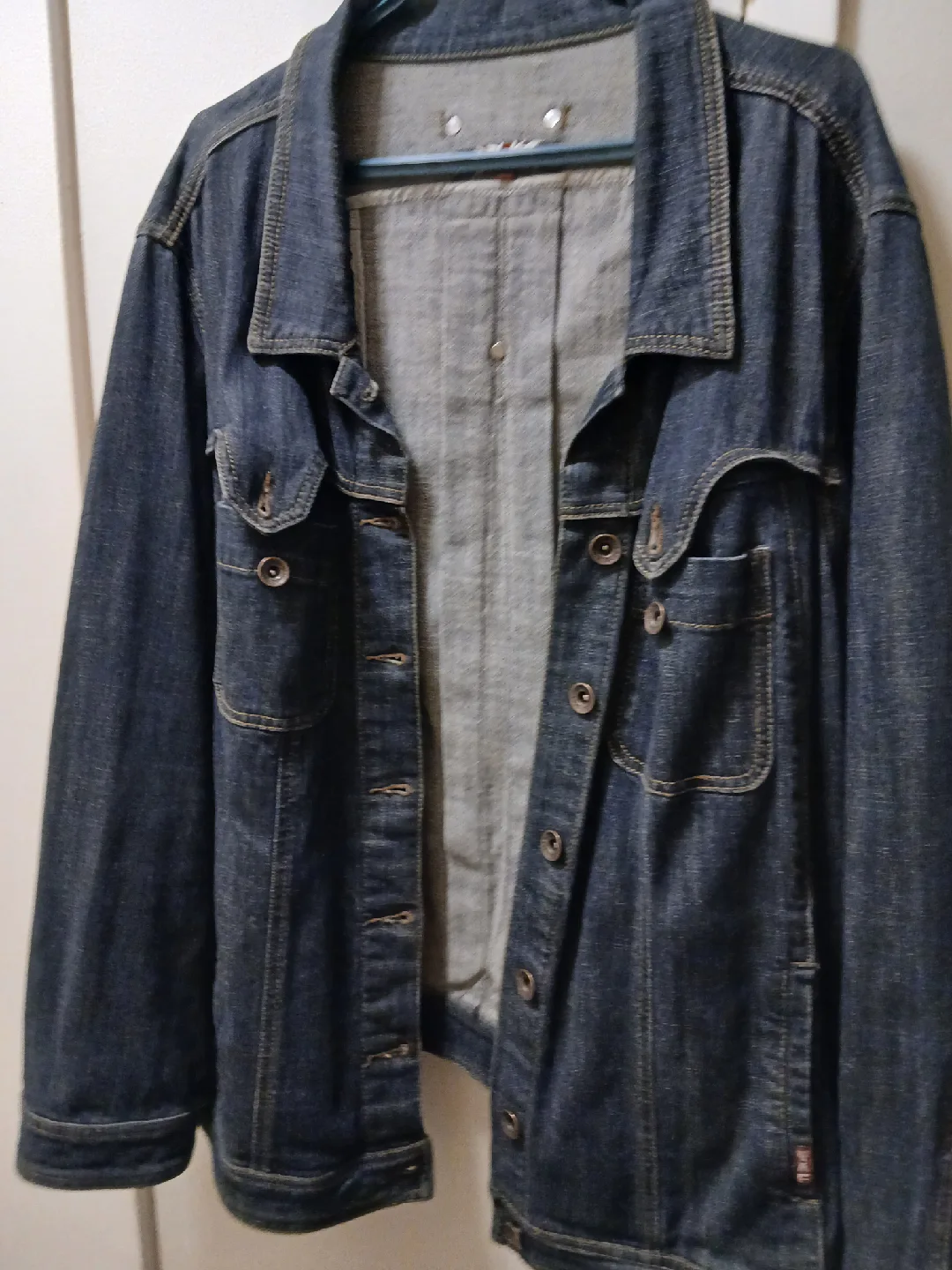 Makers of True Originals Denim Jacket made in england