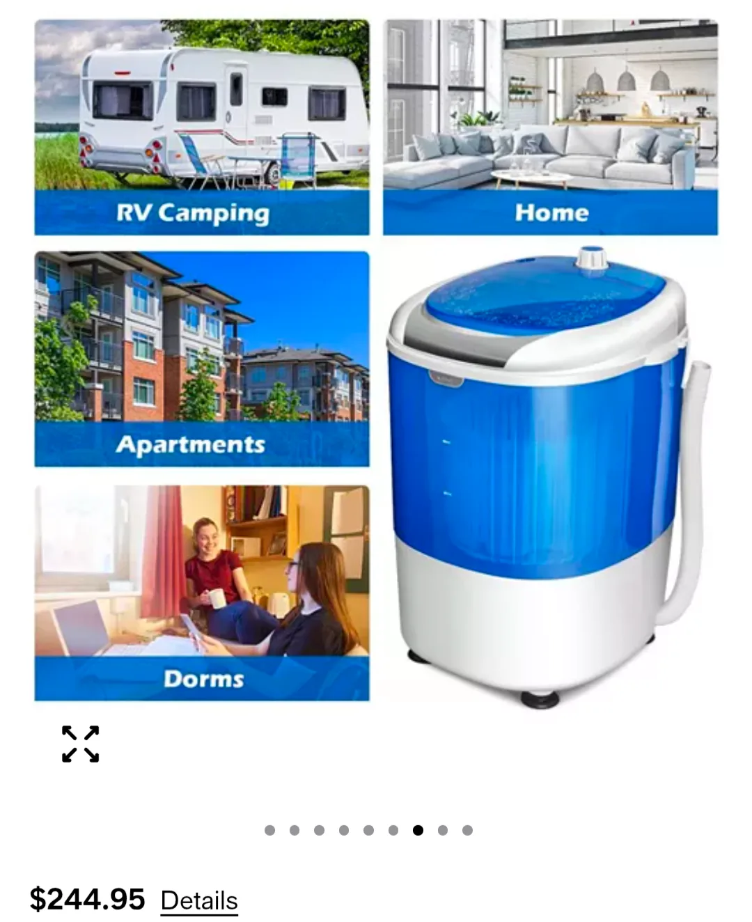 5.5Lbs Semi Auto Portable Washing Machine image indicator(6)