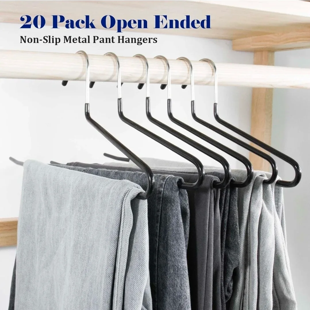 Open Ended Pants Hangers - 20 Pack image indicator(6)