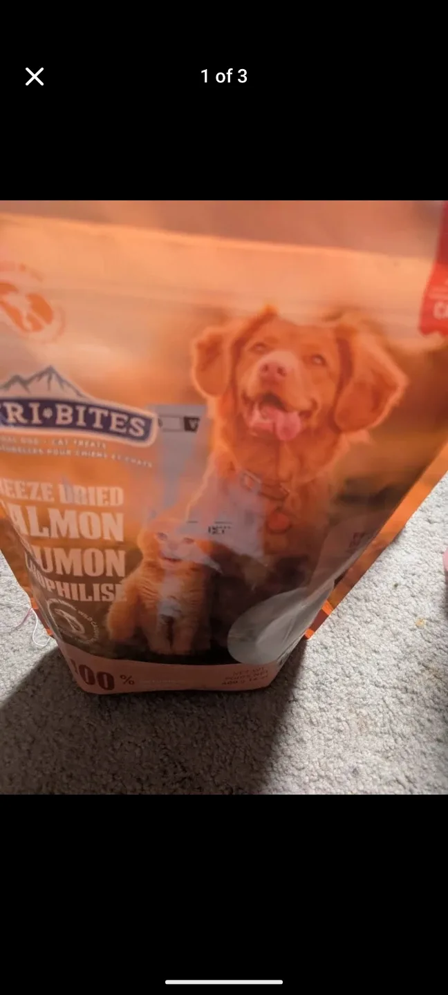 Nutri-Bites Freeze Dried Salmon Dog/Cat Treats