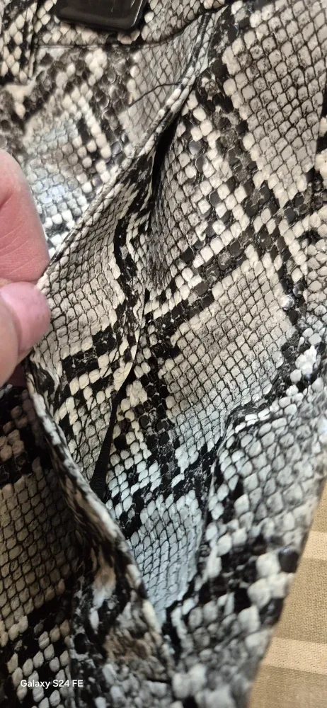 Zara snake print pants image indicator(5)