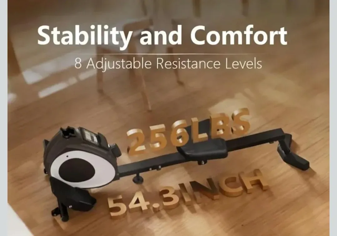 Magnetic Rowing Machine Adjustable Resistance image indicator(5)