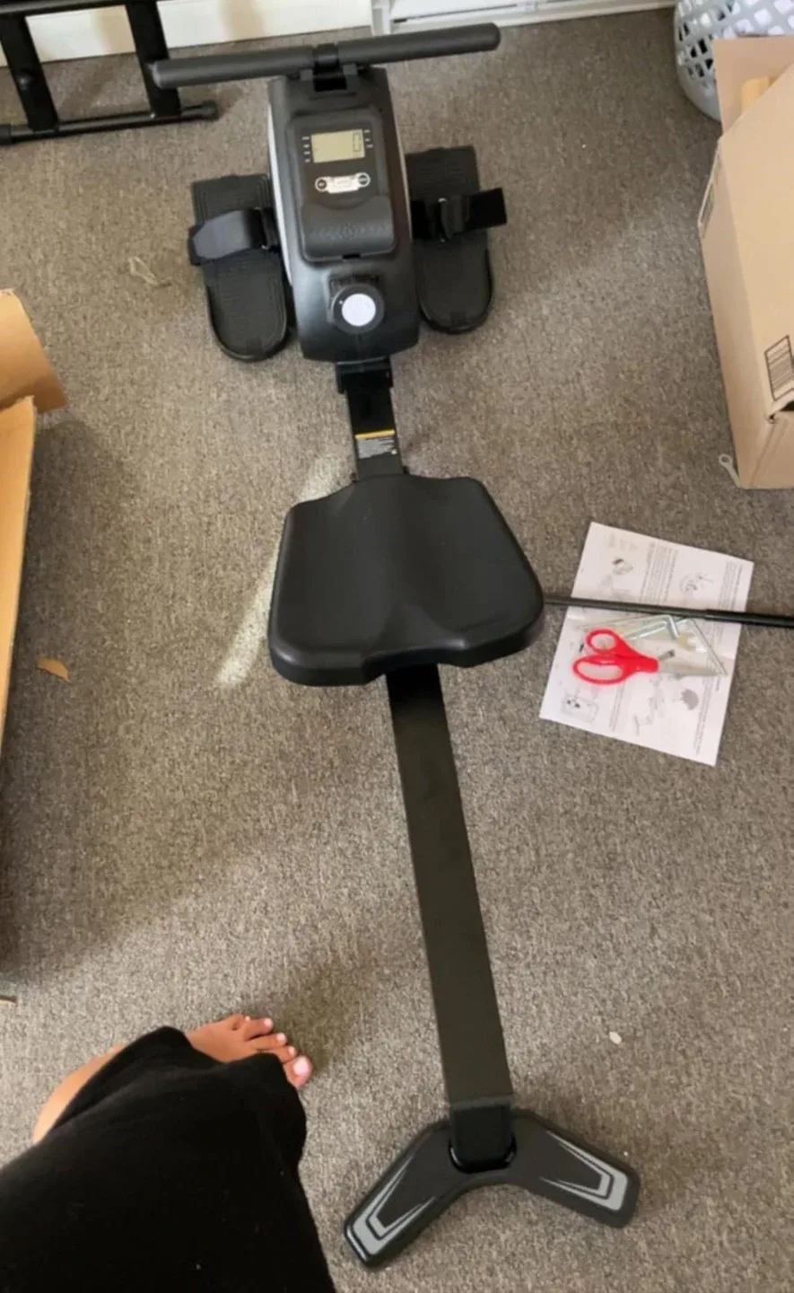 Magnetic Rowing Machine Adjustable Resistance image indicator(9)