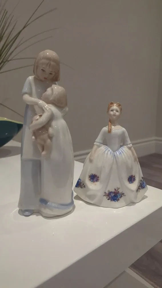 Royal Doulton Figurines - Peggy Davies & Reflections