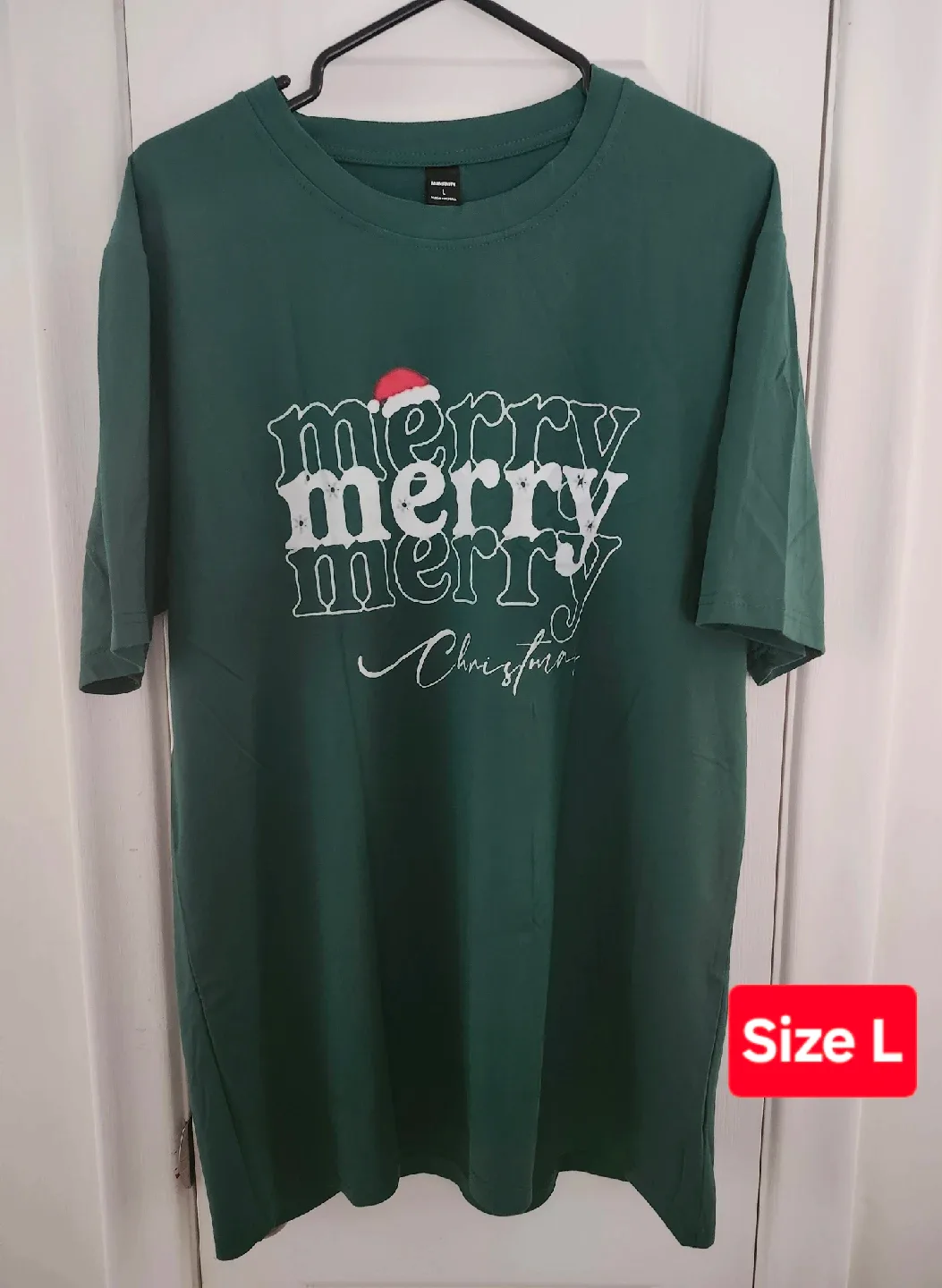 Men Christmas T-Shirt - Size L & Size XL - USED ONCE - $5 Each image indicator(4)