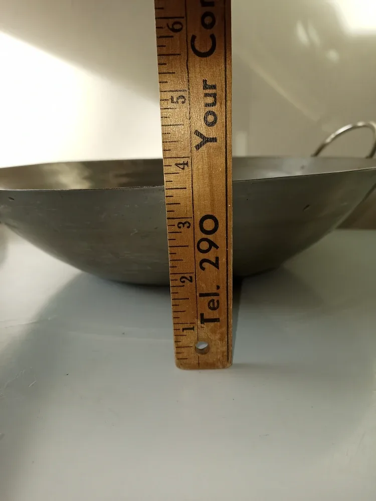 14" Carbon/Steel Wok Pan image indicator(3)
