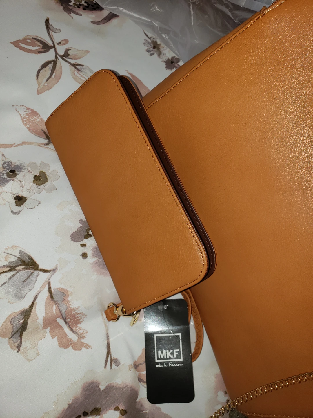 MKF Mia K Farrow Brown Satchel Bag with Wallet - photo 2