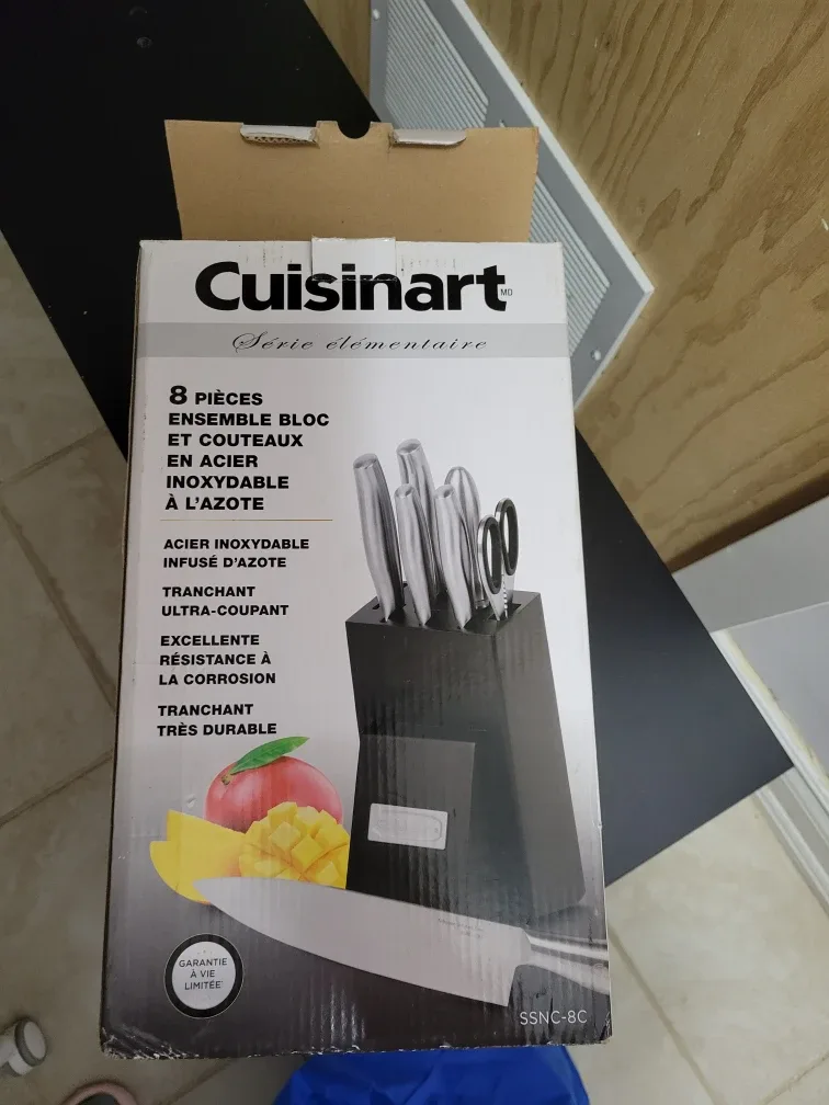 Cuisinart 8-Piece Knife Block Set - Stainless Steel
