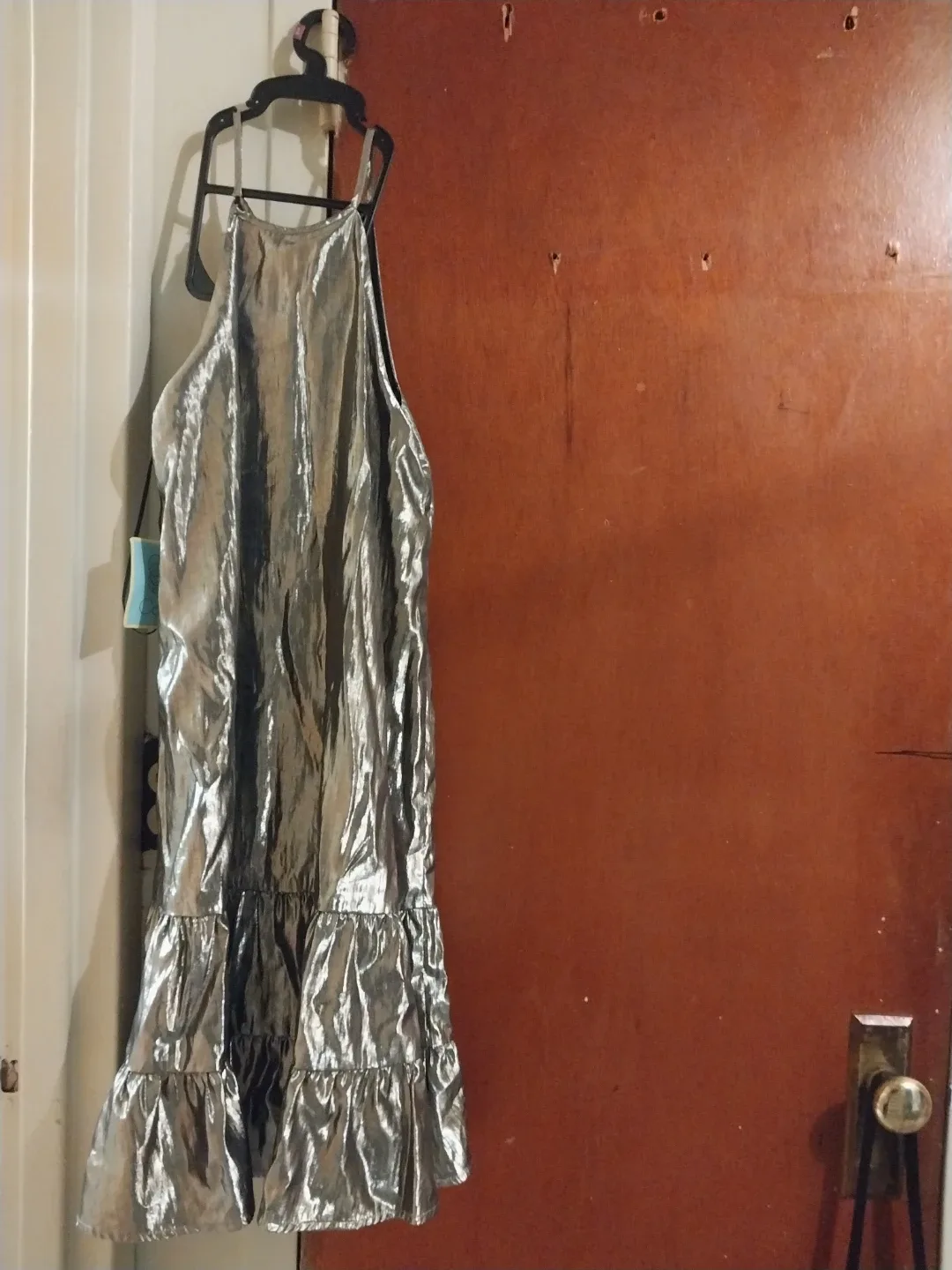 CeCe Silver Charm high neck Dress - Size XS NWT image indicator(3)