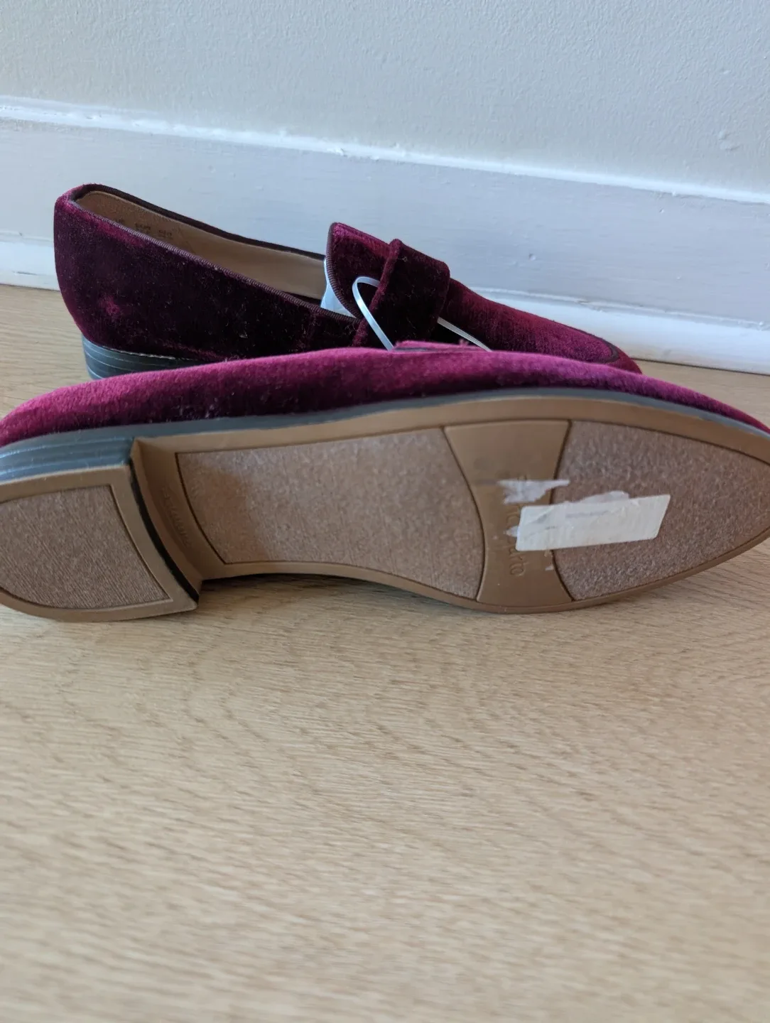 Franco Sarto Velvet Loafers - Size 7.5 bnwt image indicator(6)