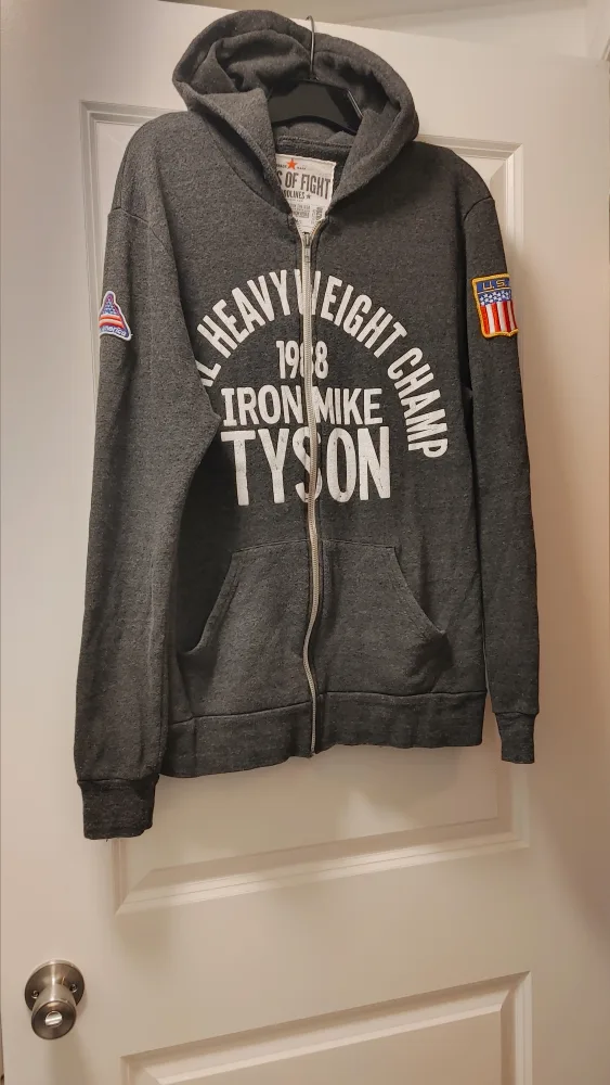 Roots of Fight Iron Mike Tyson Hoodie - XL