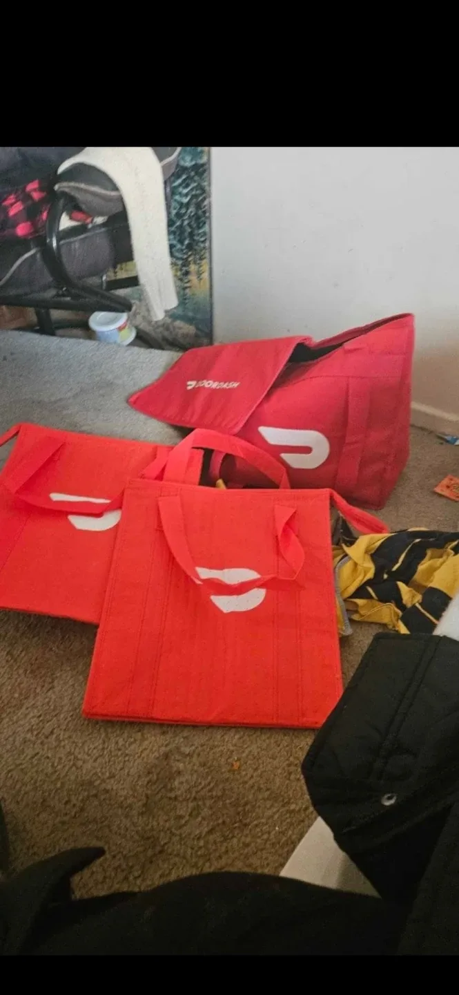 Doordash Delivery Bags - Set of 3