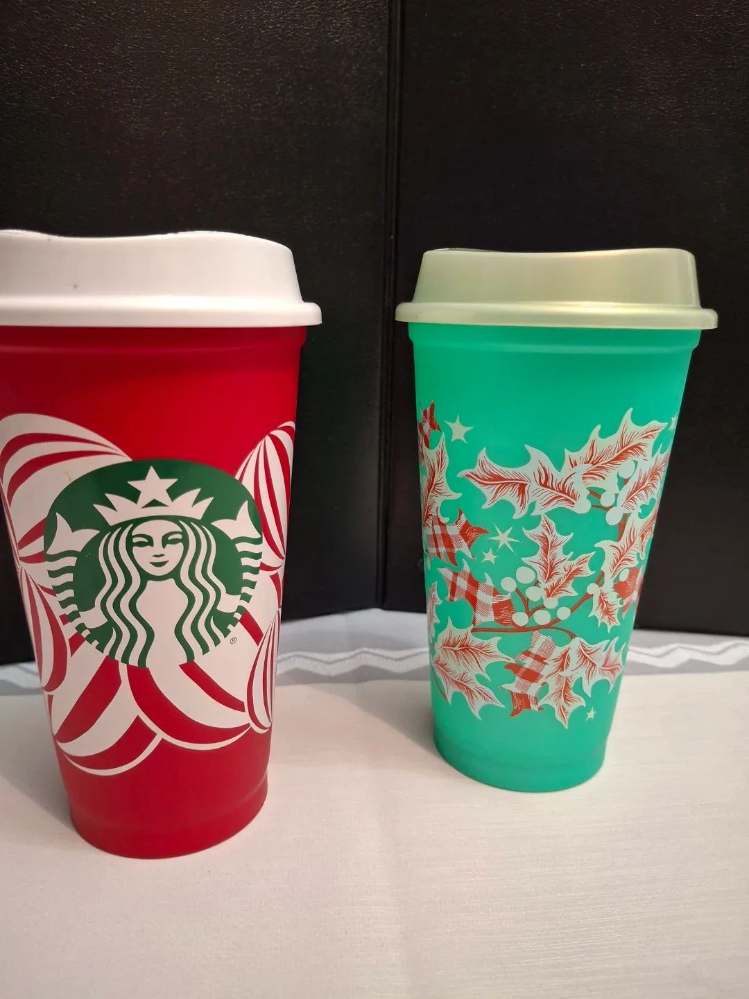 Starbucks Holiday Tumblers - Red & Green image indicator(6)
