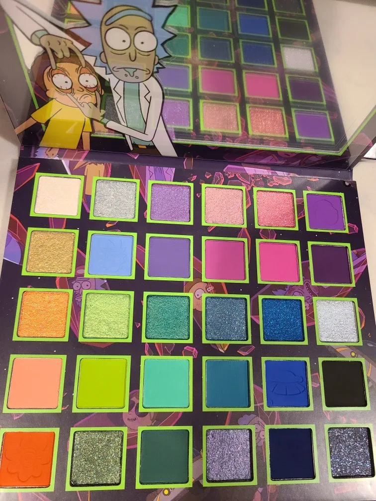 Glamlite Rick and Morty 30 Shade Palette