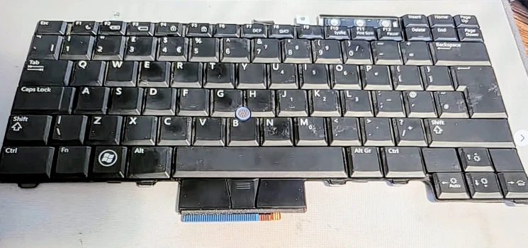 Dell latitude E6410 UK style backlight keyboard