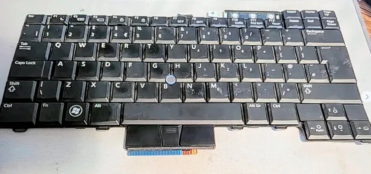Dell latitude E6410 UK style backlight keyboard