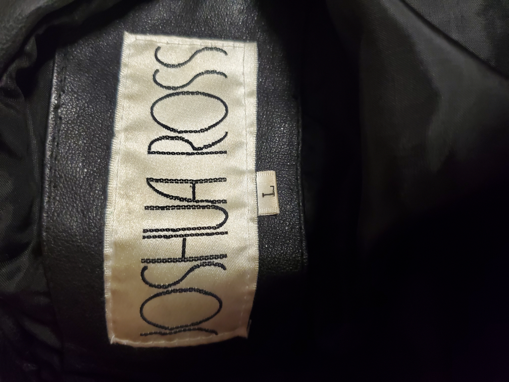 Joshua Ross Leather Jacket - Size L - photo 2