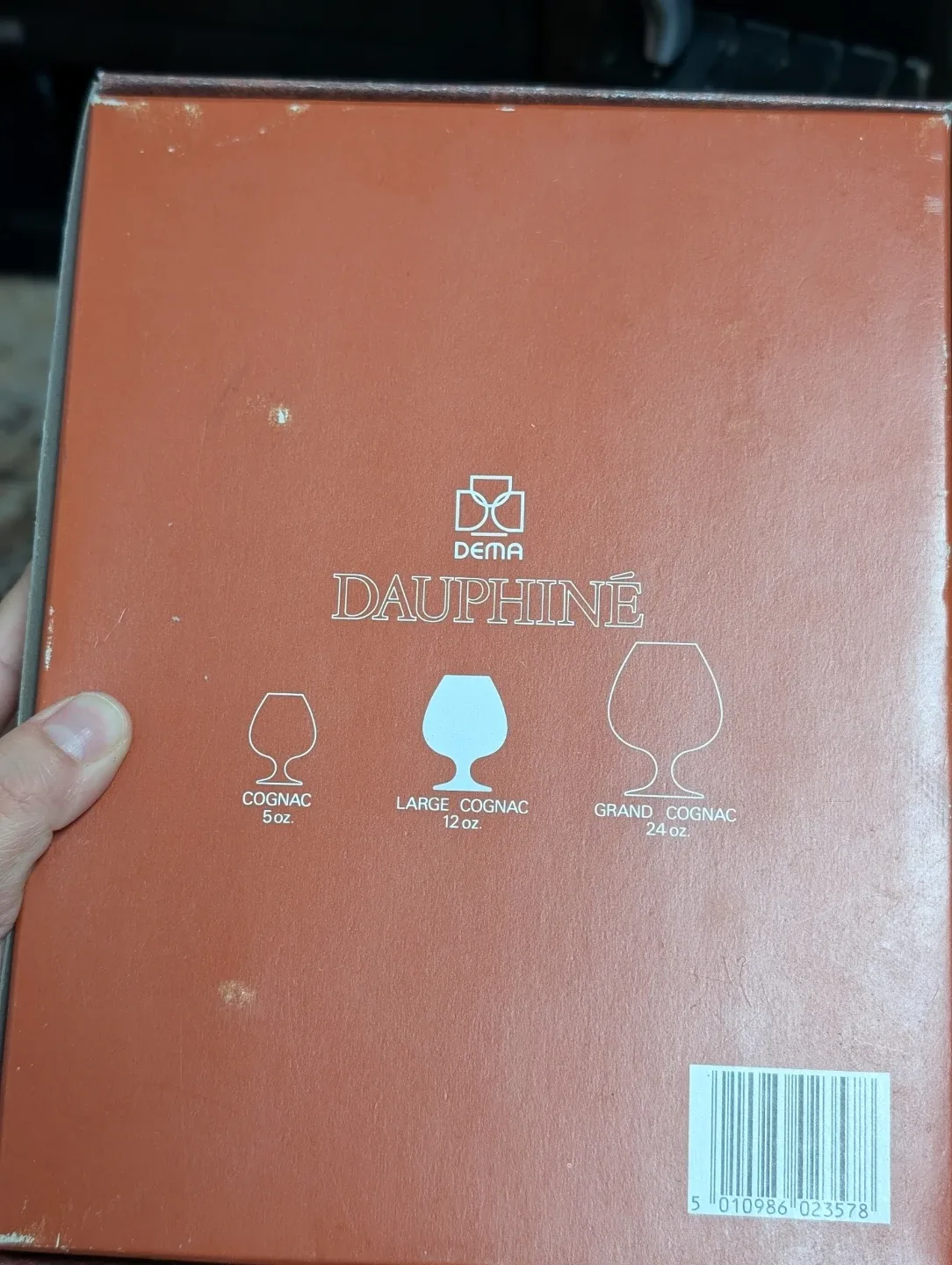 Dema Dauphine Cognac Glasses Set of 4 image indicator(5)