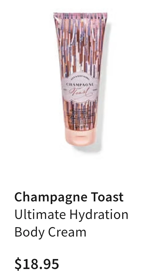 Brand New - Champagne Toast set from Bath and Bodyworks - photo 3