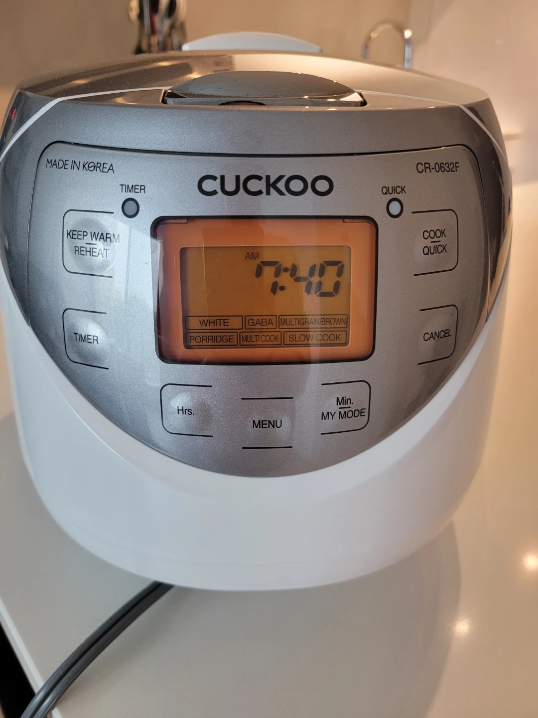 Cuckoo CR-0632F Rice Cooker - Great Condition