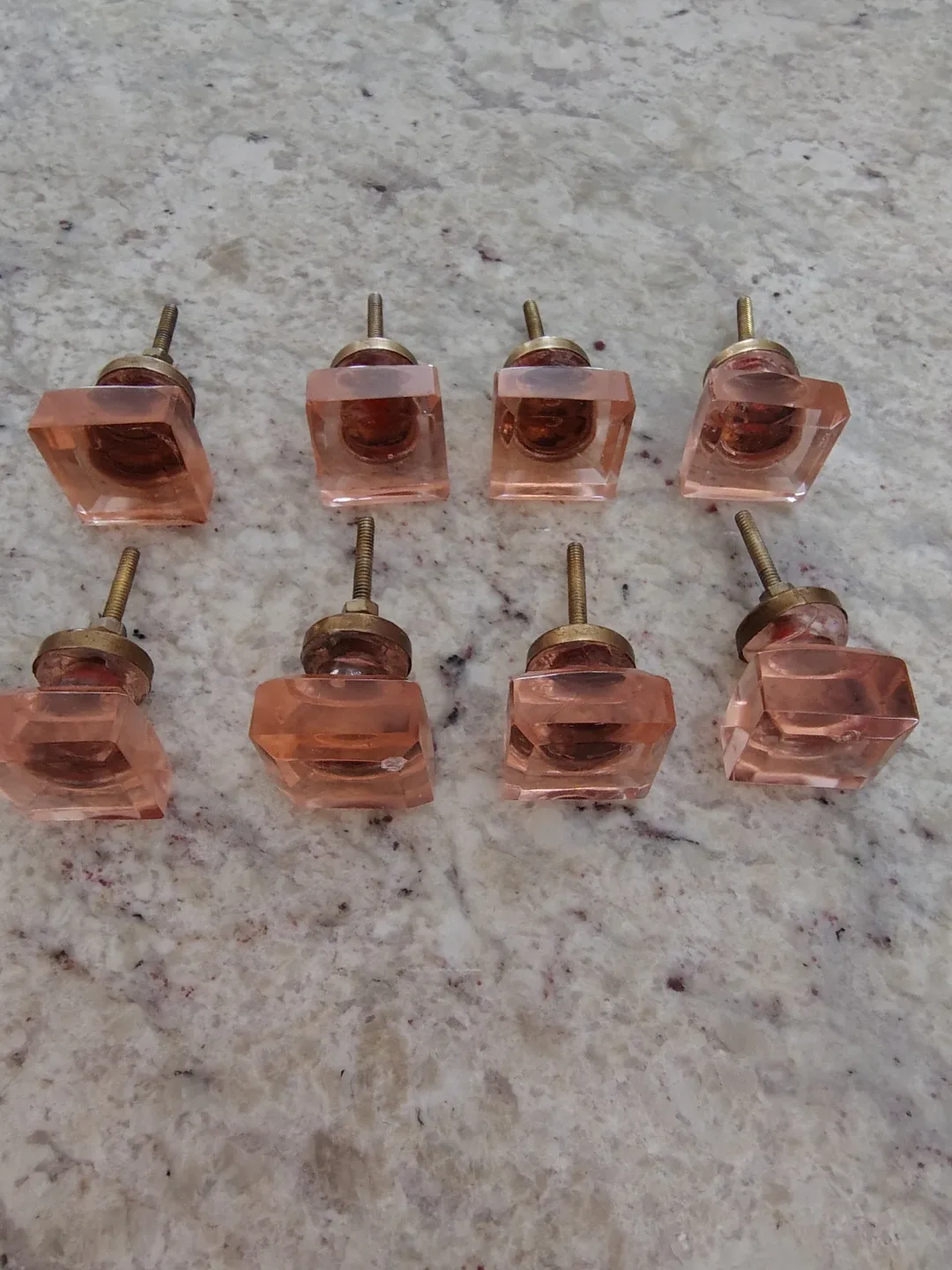 Vintage Cut Glass Dresser Knobs (Set of 8) – Châtelet Toronto image indicator(2)
