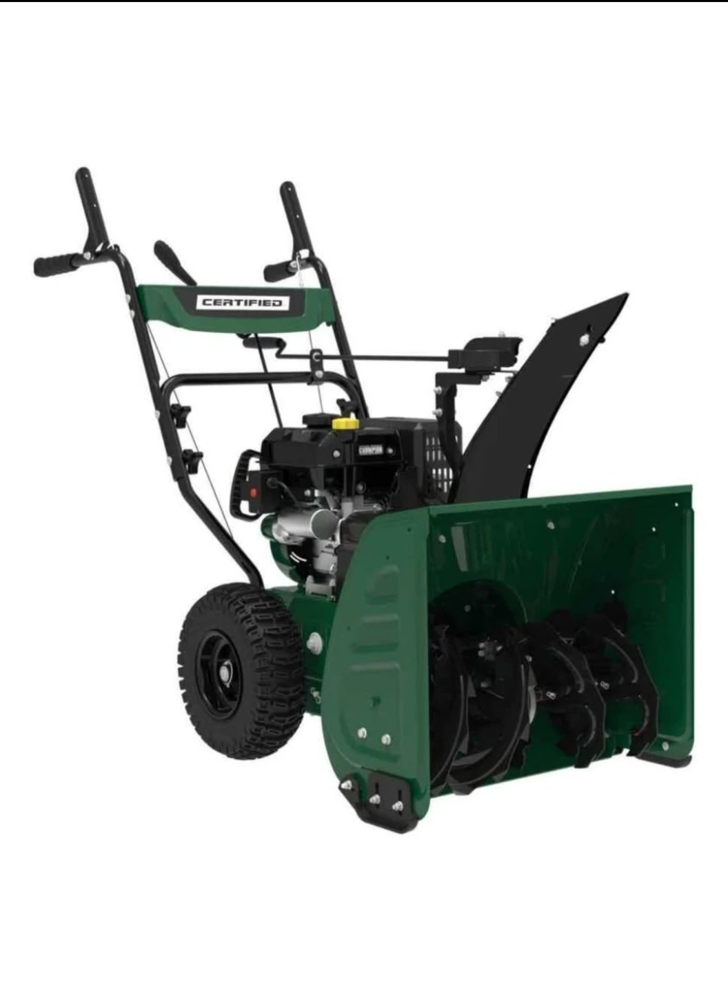 Certified 224cc 2-Stage Gas Snowblower 24-in - photo 4