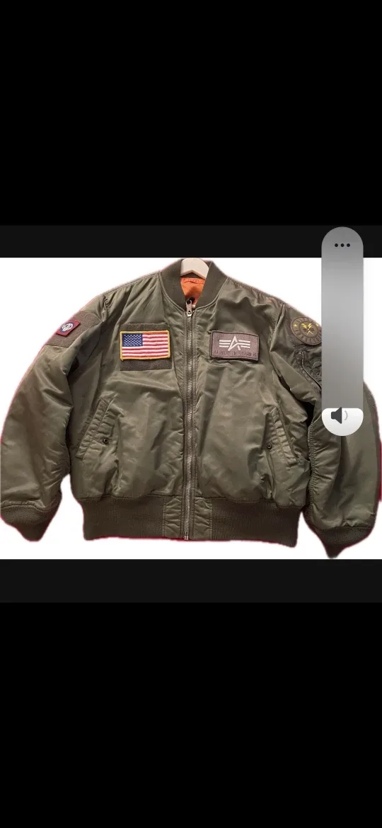Alpha Industries MA-1 Flight Jacket Olive Green