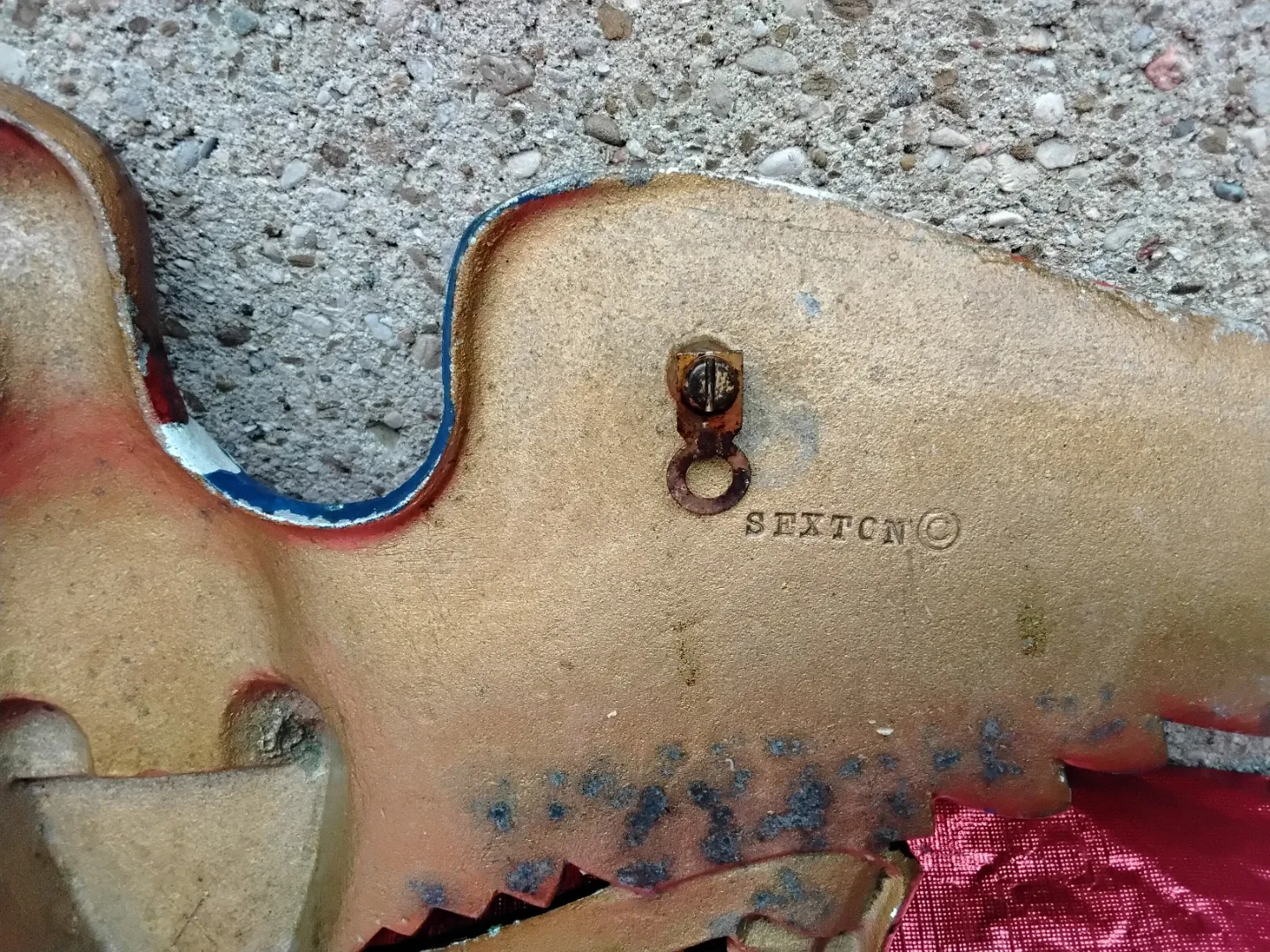 Vintage Sexton USA Metal Bald Eagle image indicator(5)