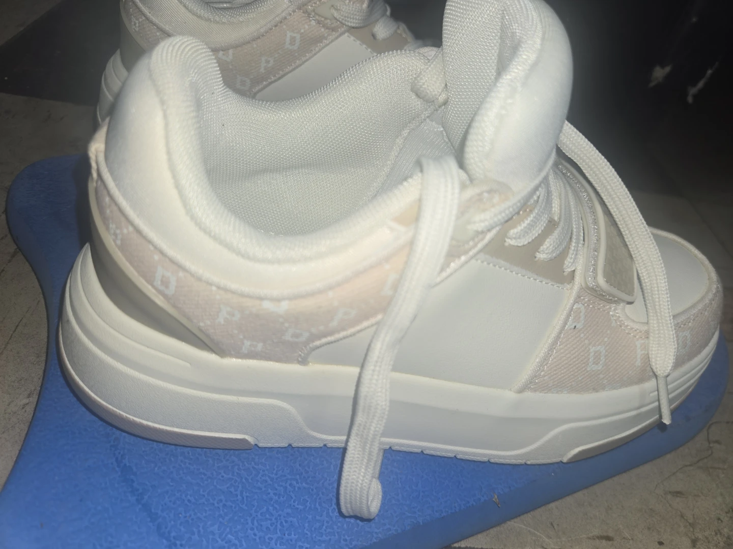White Platform Sneakers