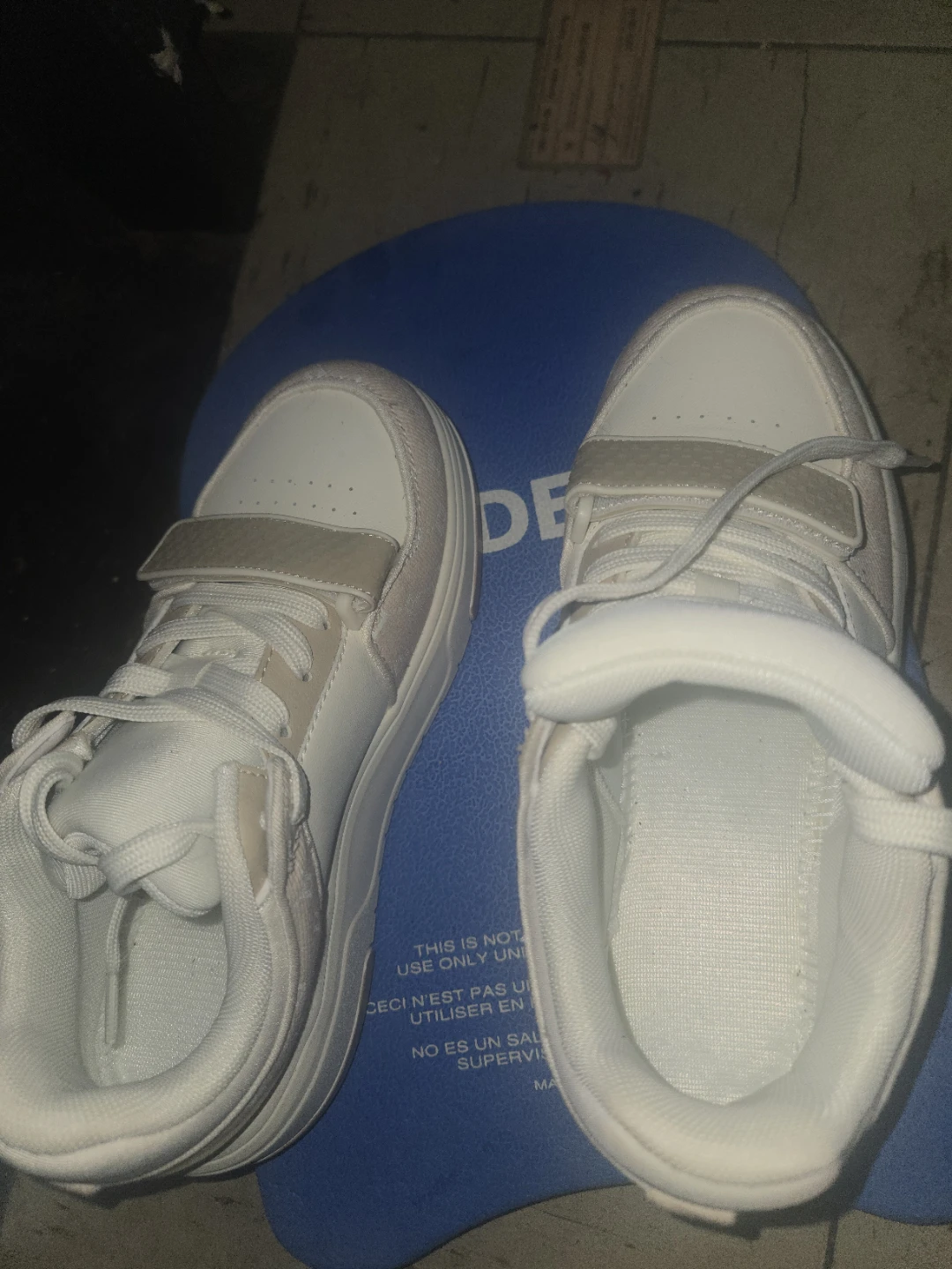 White Platform Sneakers - photo 2