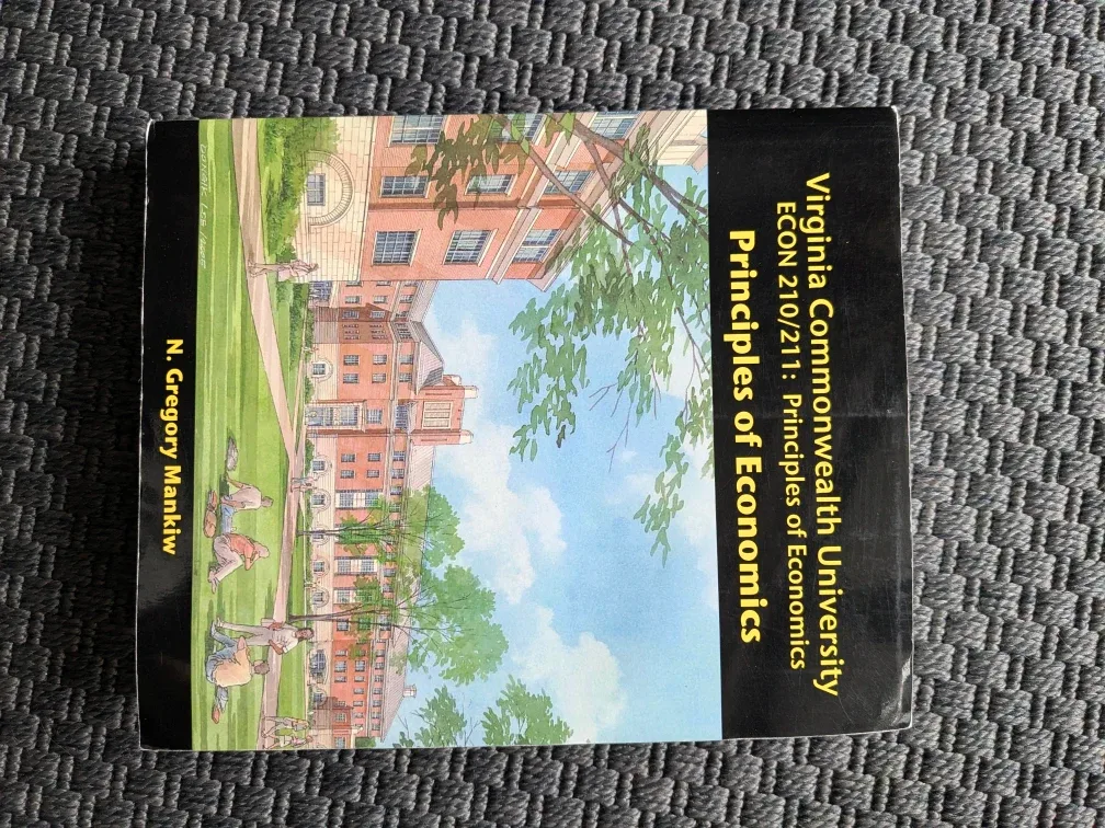 Principles of economics by Gregory Mankiw